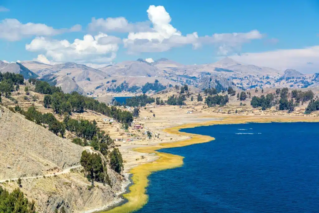 Dramatic Lake Titicaca Landscape