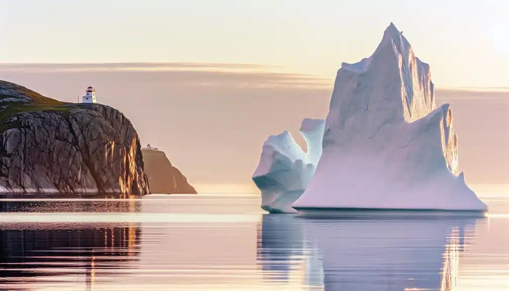 icebergs off newfoundland coast