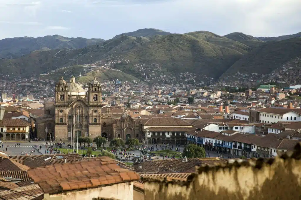 Stadt Cusco in Peru